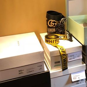 Unisex Off-White Industrial Belt